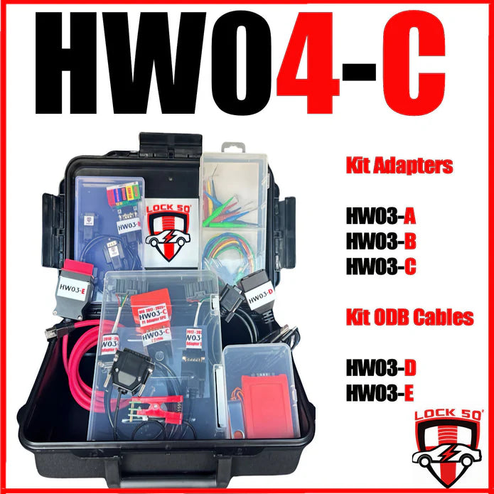 Lock50 HW04-C Tool Kit Superior Version - with SW28 Special Function (Anytime Use)