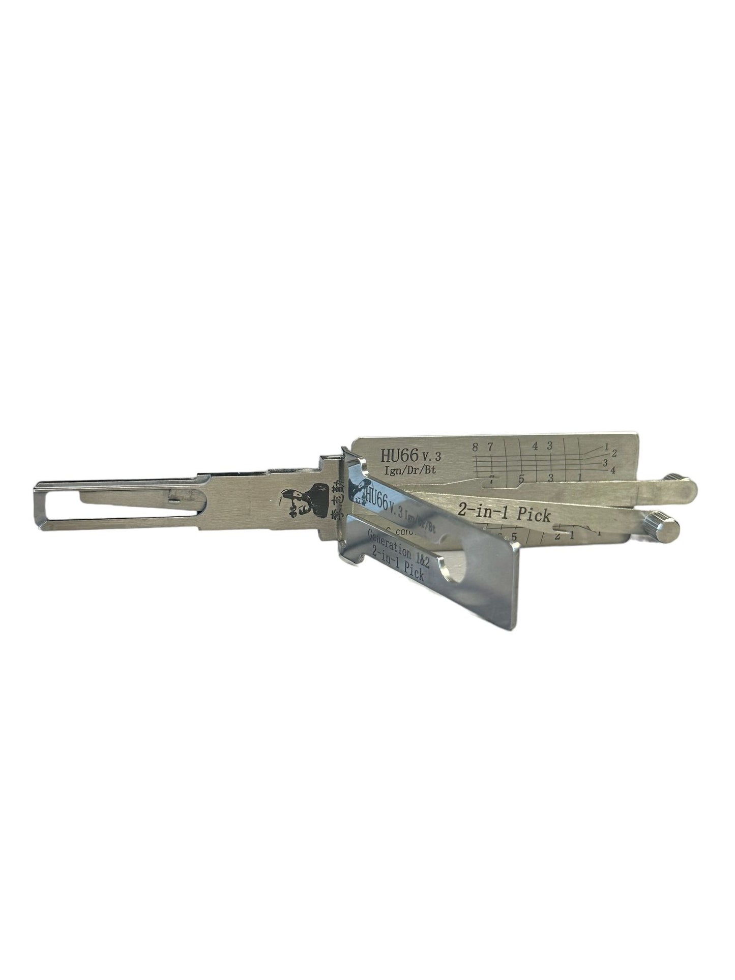 HU66 Original Lishi 2-in-1 Decoder & LockPick