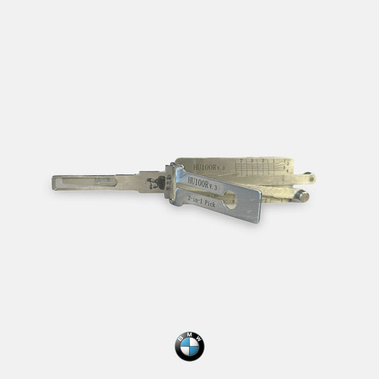 Hu100R Original Lishi 2-in-1 Decoder & LockPick