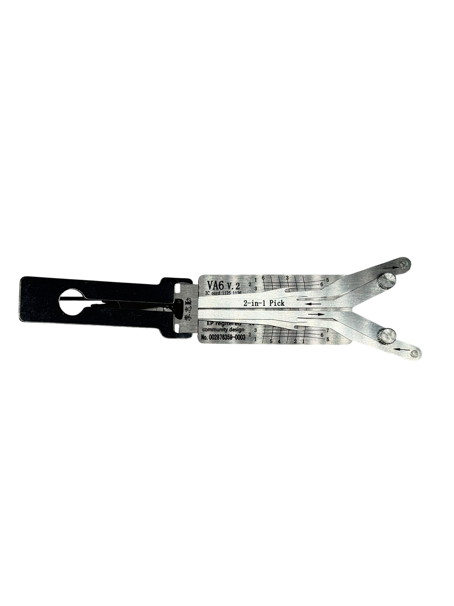VA6 Original Lishi 2-in-1 Decoder & LockPick