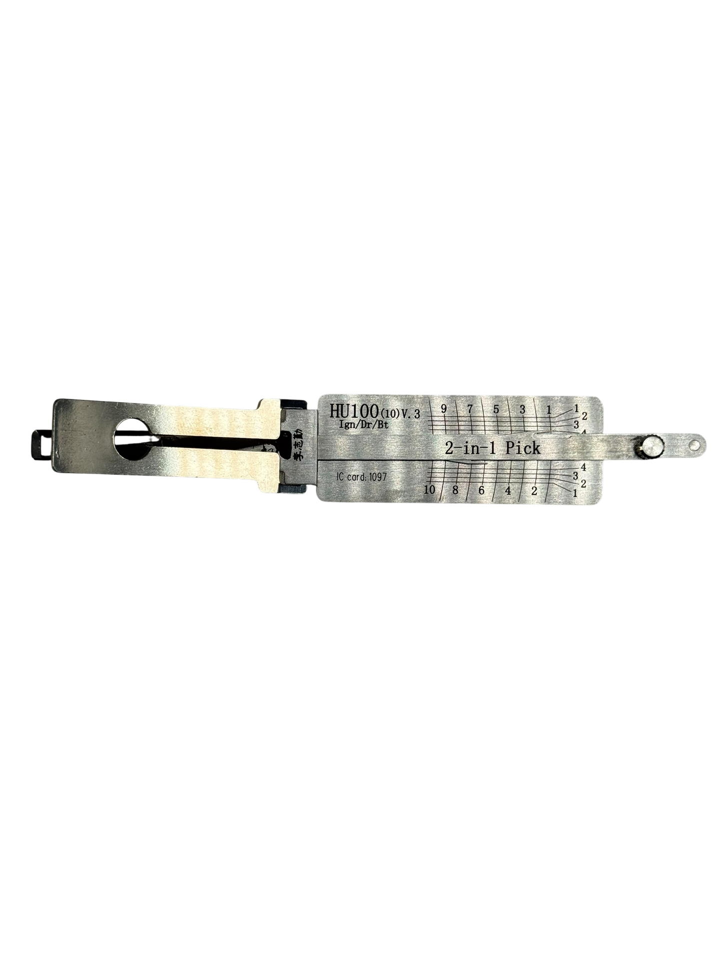 Hu100 Original Lishi 2-in-1 Decoder & LockPick