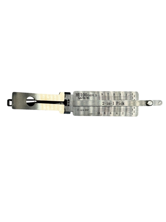 Hu100 Original Lishi 2-in-1 Decoder & LockPick