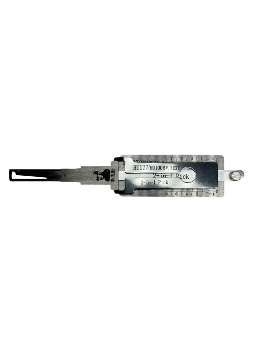 Hu100R Original Lishi 2-in-1 Decoder & LockPick