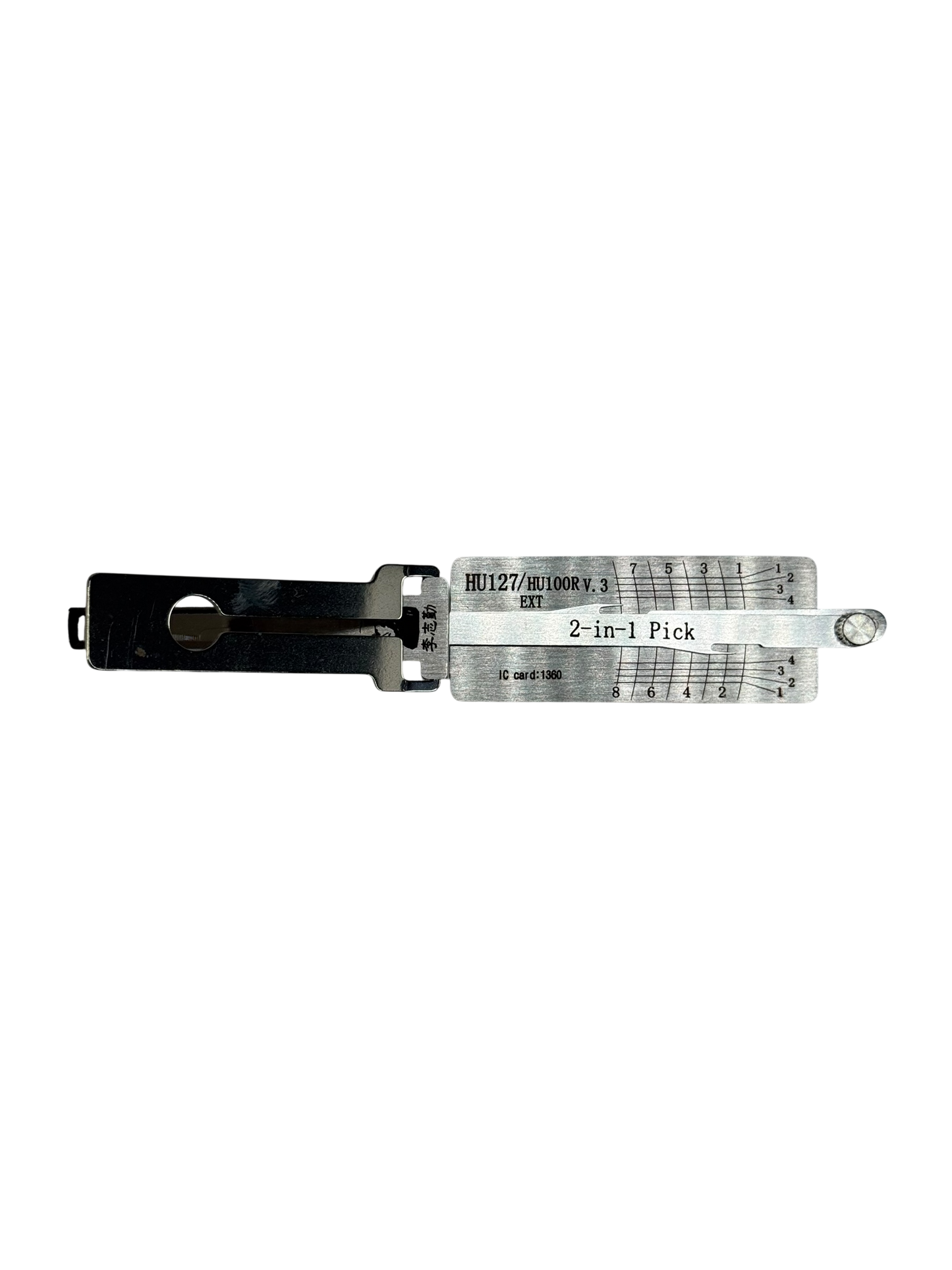 Hu100R Original Lishi 2-in-1 Decoder & LockPick