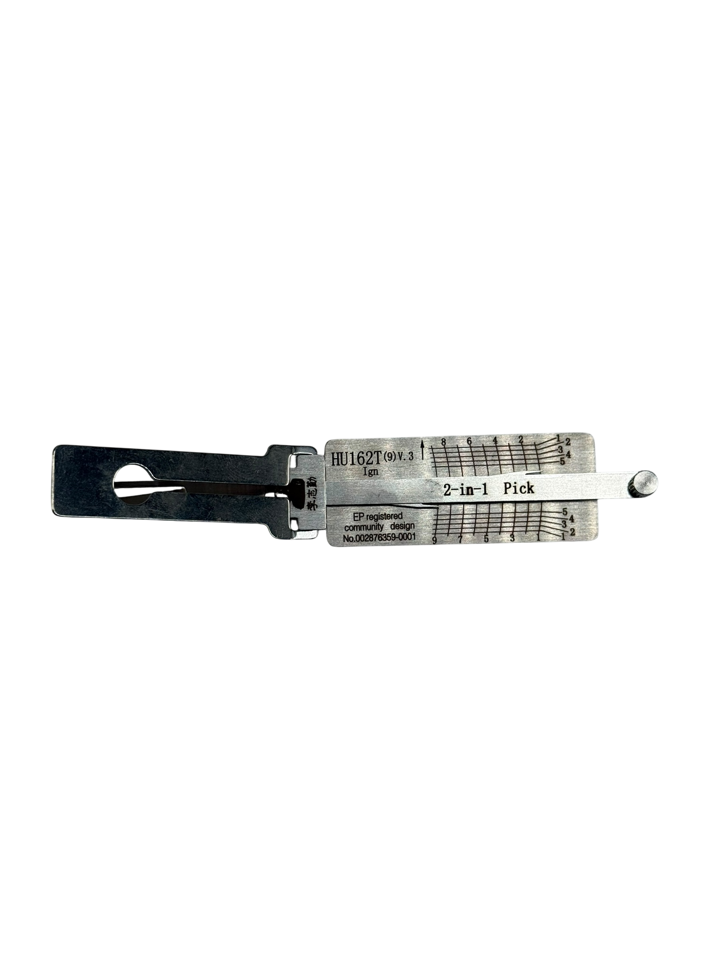 HU162T (9 Cut - Ignition Only) Original Lishi 2-in-1 Pick & Decoder