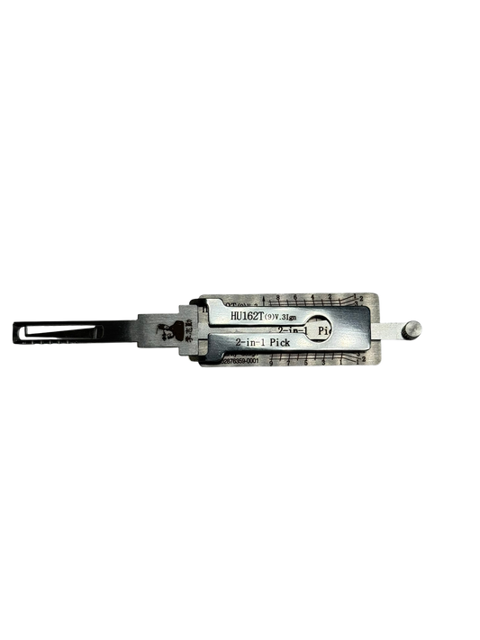 HU162T (9 Cut - Ignition Only) Original Lishi 2-in-1 Pick & Decoder