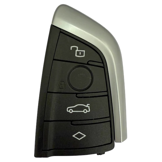 OEM 4 Button Smart Remote Key for BMW (G Series) - Black, 433Mhz
